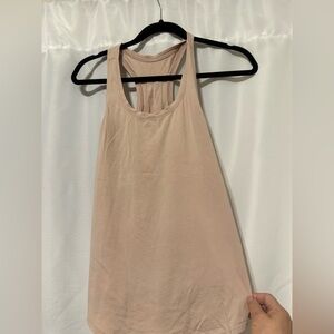 lululemon athletica Soft Pink Racerback Tank